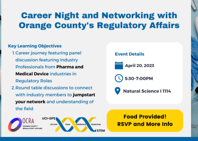 Career Night and Networking with Orange County’s Regulatory Affairs
