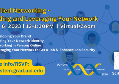 Applied Networking –  Building and Leveraging Your Network
