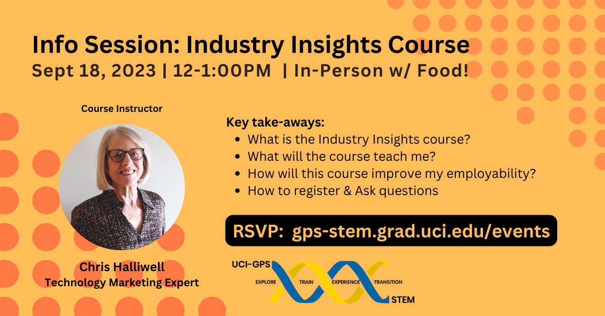 Industry Insights for STEM Scientists Info session