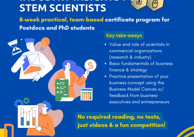 Industry Insights for STEM Scientists (PhDs and Postdocs) Course